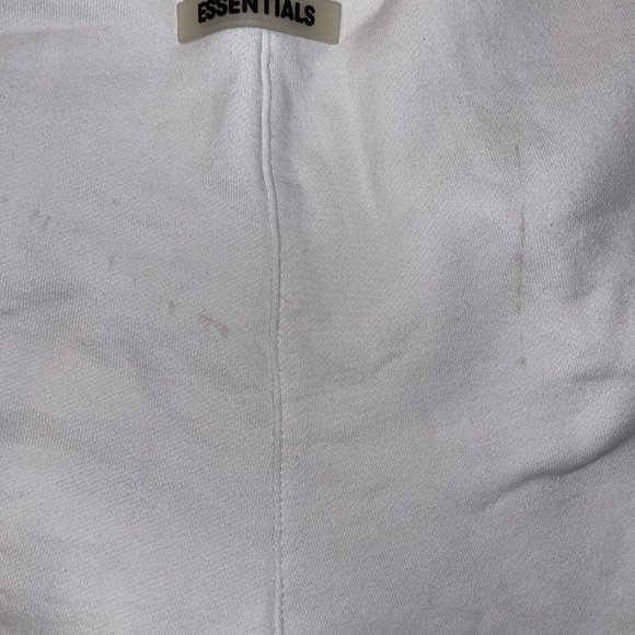 Fear Of God Essentials White Shorts - Picture 5 of 6